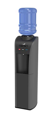 BPD1SK BLK w WTG Atlantis Cook 'N Cold Bottled Water Cooler with WaterGuard System