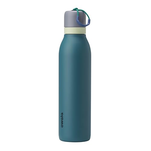 FreeSip Twist Stainless Steel Water Bottle 24 oz Denim