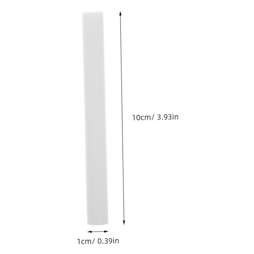 50pcs Cotton Sticks Filter for Humidifier Essential Oil Diffuser Accessory Car Diffuser Bedside Humidifier Filter Replacement Fragrant Volatile Sticks White