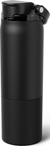 Rise 25oz Water Bottle With 100% Leakproof Covered Silicone Straw