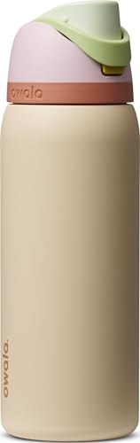 FreeSip Stainless Steel Water Bottle 32 oz Pink