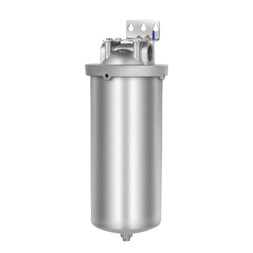 NSF ANSI 42 Certification Big+ Stainless Steel Filter Housing for 10”Length
