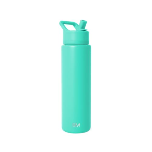 Insulated Water Bottle with Straw
