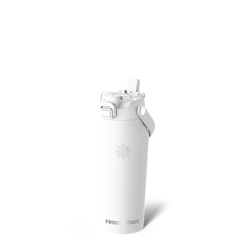 Bottle Buddy 16 oz Insulated Water Bottle with Straw & Chug Lid
