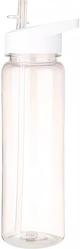 Tritan Clear Water Bottle With Straw