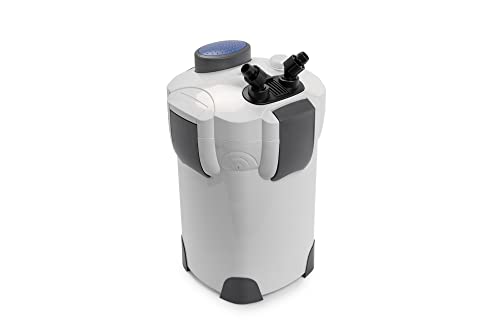 HW 304B 525GPH Canister Aquarium Filter with Meida Kits
