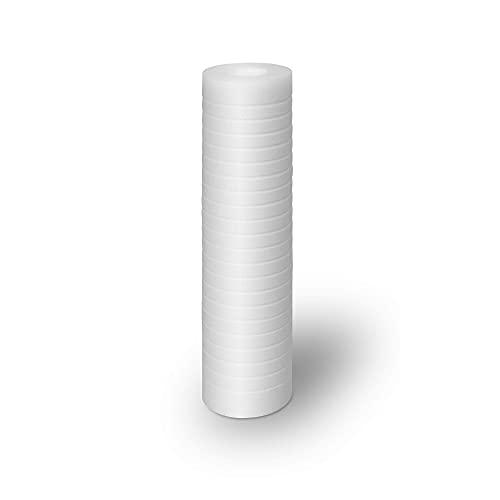 Grooved Sediment Water Filter Cartridge by Ronaqua 10"x 2.5" (25 Count)