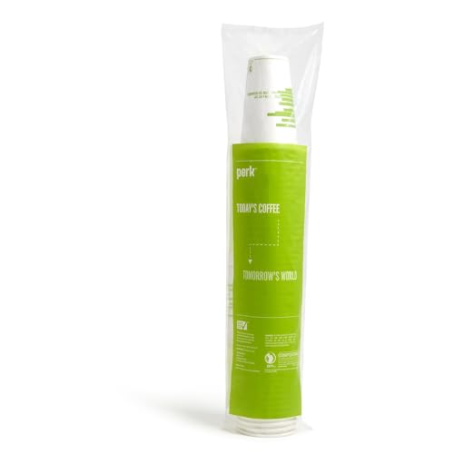 Eco Compostable Paper Hot Cups (600 Count)