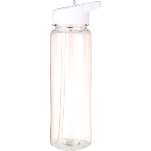 Tritan Clear Water Bottle With Straw