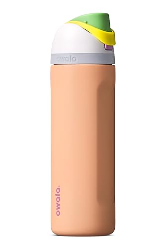 FreeSip Stainless Steel Water Bottle 24 oz Peachy Keen