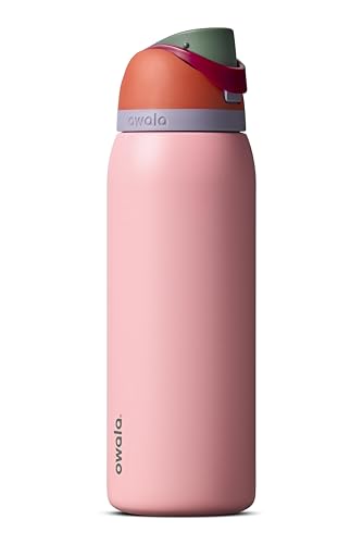 FreeSip Stainless Steel Water Bottle 40 oz Sugar High