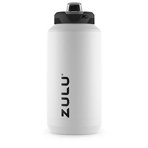 Goals 64oz Water Bottle Half Gallon Stainless Steel Jug with Straw