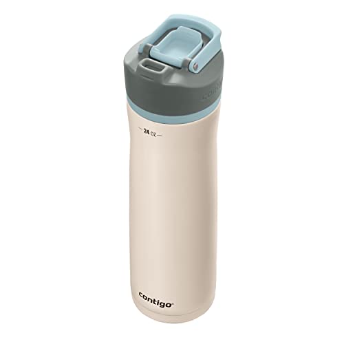 Clybourn Chill Stainless Steel FreeFlow Filter Water Bottle with AUTOSEAL