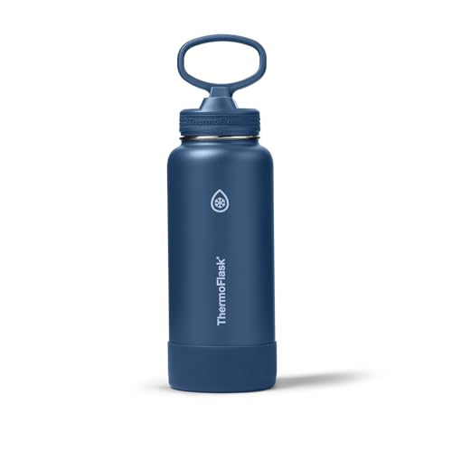 Insulated Water Bottle with Straw Lid
