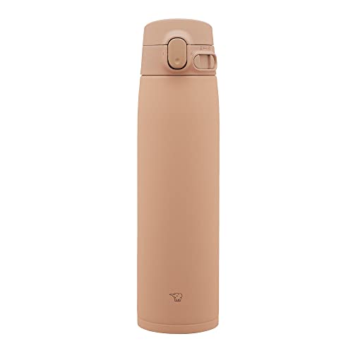 SM-VA72-TM Water Bottle, One-Touch Stainless Steel Mug, Seamless, 24.3 fl oz (720 ml), Pale Taupe