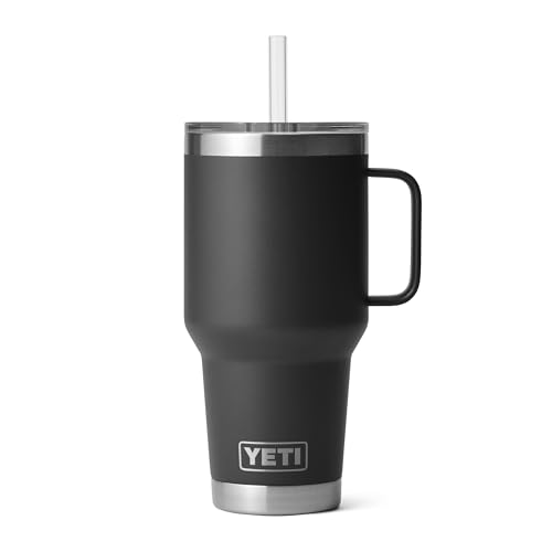 Rambler 35 oz Tumbler with Handle and Straw Lid