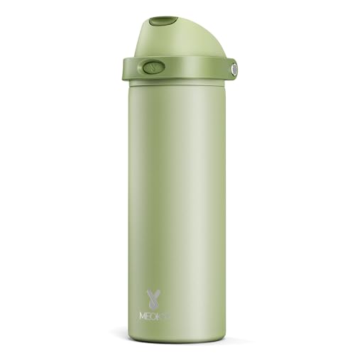 24 oz Insulated Water Bottle with Straw