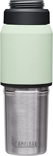 MultiBev Insulated Stainless Steel Bottle with Detachable Cup for Travel and Camping