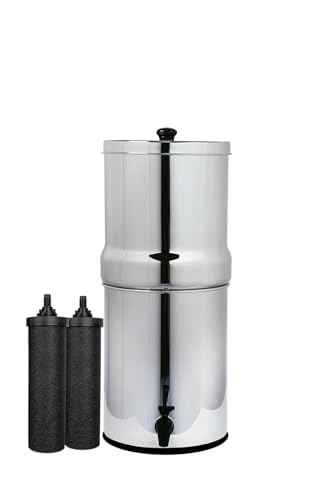 AquaEasy Stainless Steel Gravity Water Filter System