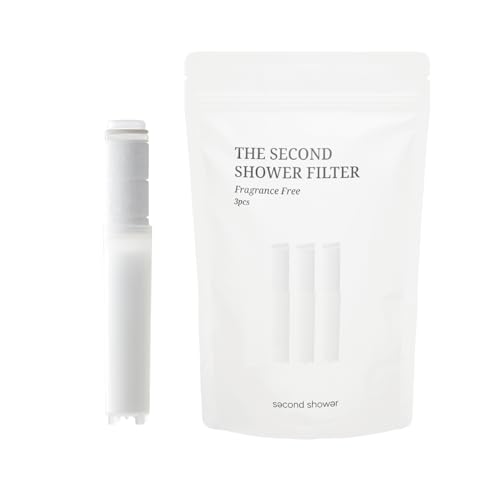 SecondShower Clinically Proven Filter for Skin Health (3 Count)