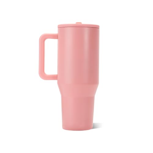 Traveler 40 oz Water Bottle with Handle & Flip Straw