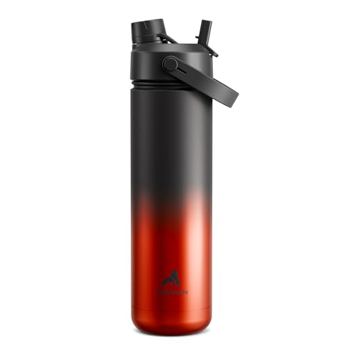 26 oz Insulated Water Bottle with 2