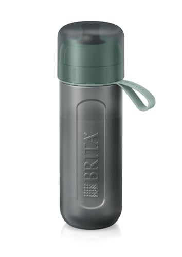 Sports Water Filter Bottle Model Active Dark Green