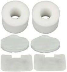 Nispira Foam Filter Set Compatible with Shark NV42 Deluxe Upright Vacuum Cleaner. Compared to Part #XFF36. Fits UV402 UV410, NV36, NV36A, NV42, NV44, NV46, NV46C. 2 Sets - AquaVibe