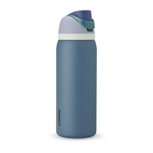 FreeSip Stainless Steel Water Bottle 32 oz Denim
