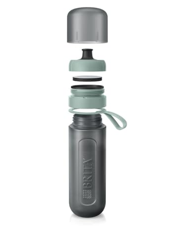 Sports Water Filter Bottle Model Active Dark Green