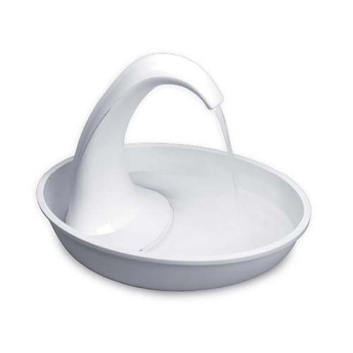 Swan Pet Drinking Fountain for Cats and Dogs
