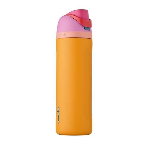 FreeSip Stainless Steel Water Bottle 24 oz Orchid
