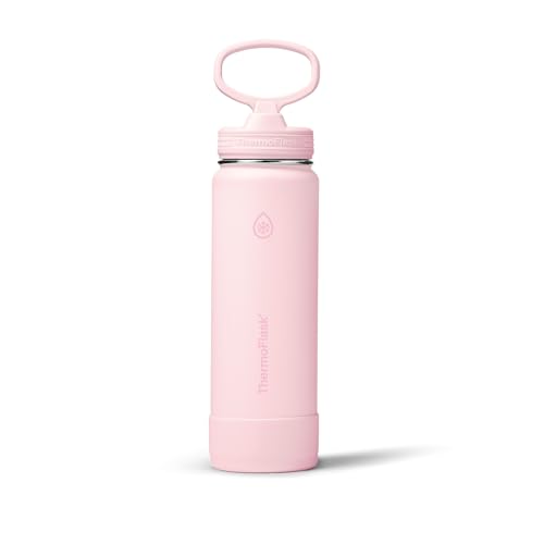 Insulated Water Bottle with Straw Lid