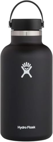 Wide Flex Cap Black 64 Oz