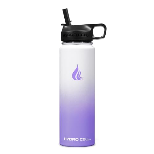 Stainless Steel Insulated Water Bottle with Straw