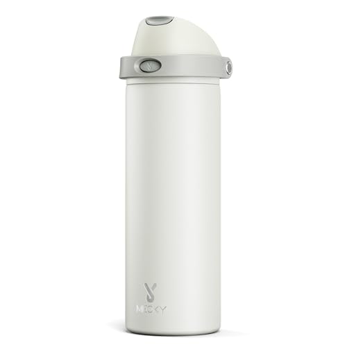24 oz Insulated Water Bottle with Straw