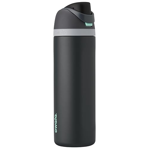 FreeSip Stainless Steel Water Bottle 24 oz Foggy Tide