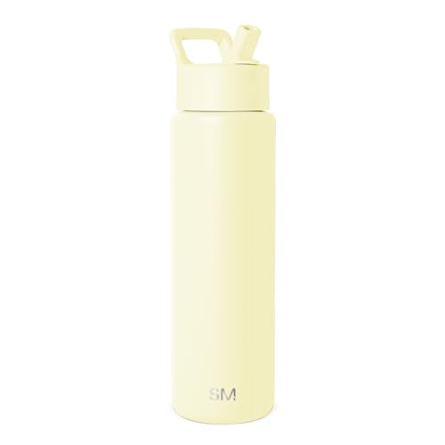 Insulated Water Bottle with Straw
