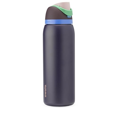 FreeSip Stainless Steel Water Bottle 40 oz Night Safari