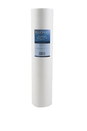 Whole House Water Filter Dual System 4.5" x 20" Housings with Sediment & Carbon Filters Included (2 Count)