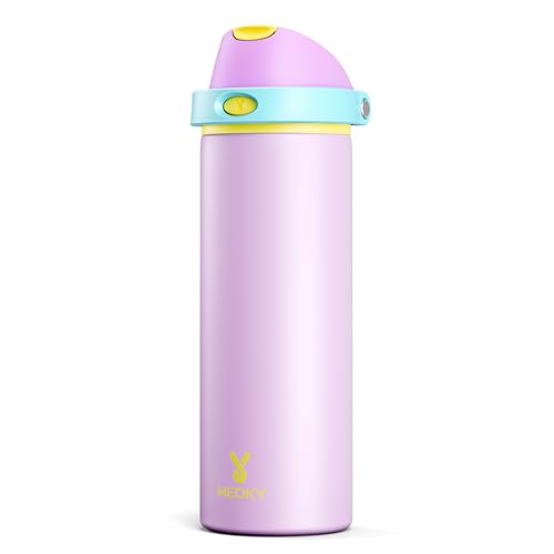 24 oz Insulated Water Bottle with Straw