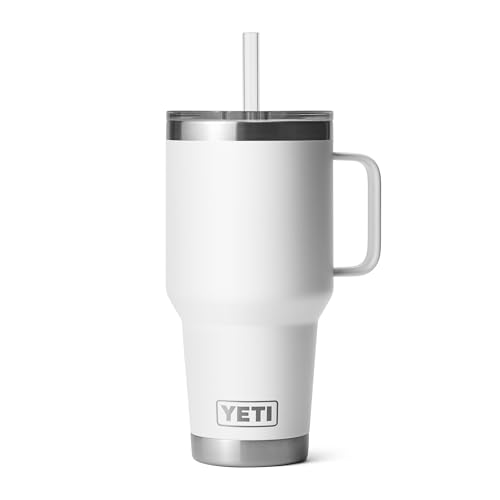 Rambler 35 oz Tumbler with Handle and Straw Lid