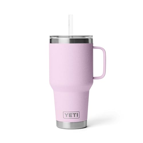 Rambler 35 oz Tumbler with Handle and Straw Lid