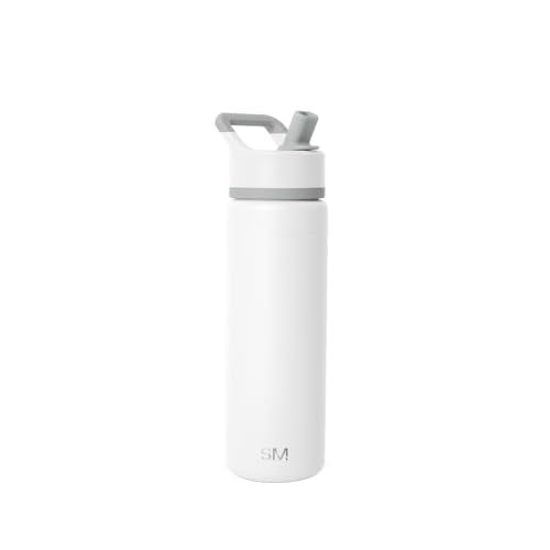 Insulated Water Bottle with Straw