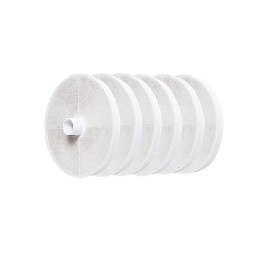 Replacement Filters for 3L Pet Water Fountain (6 Count)