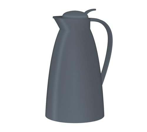 Eco Insulated Jug 1.00 L 12 Hours Hot Tempered Glass Insert Storm Grey