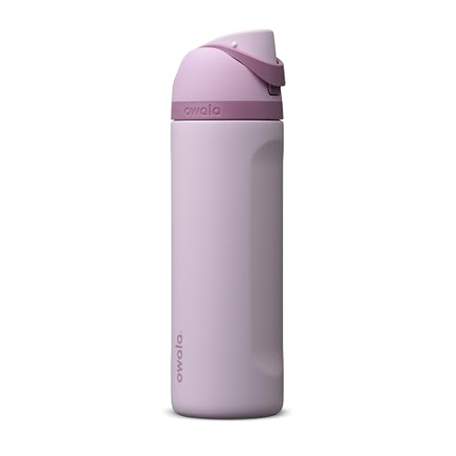 FreeSip Stainless Steel Water Bottle 24 oz Lilac You A lot
