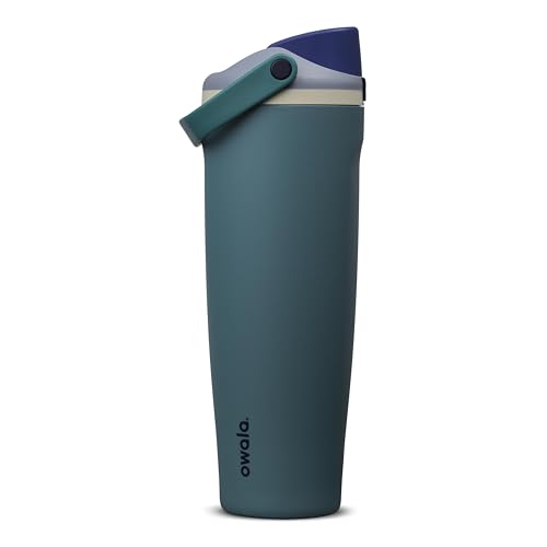 FreeSip Sway Stainless Steel Water Bottle 40 oz Denim
