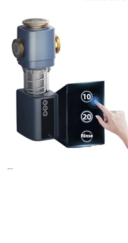 Automatic Flushing Backwash Prefilter Spin Down Sediment Water Filter Central Whole House Purifier System