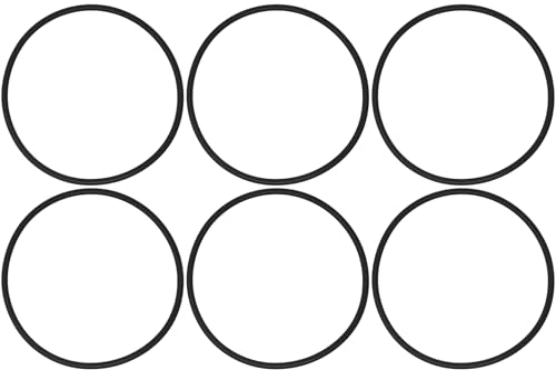 O Rings Compatible with APEC 3.5 Inch O (6 Count)